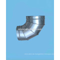 Verzinkter Stahl gored Ellenbogen (Spiral Duct Armaturen)